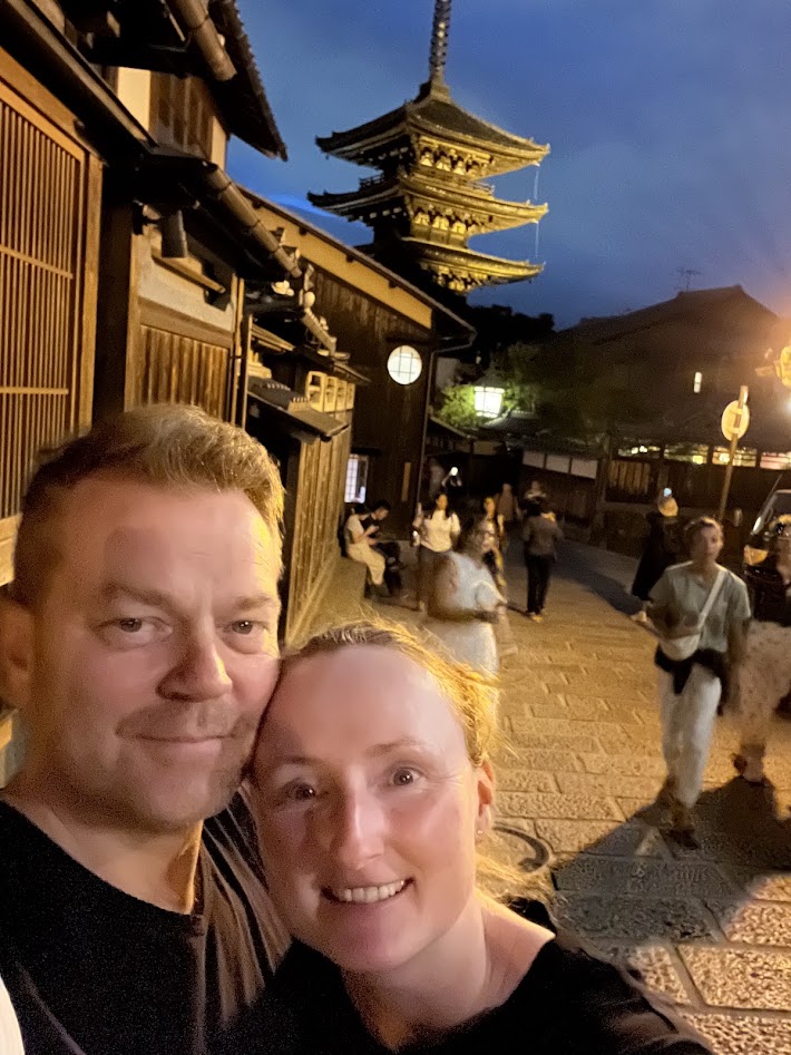 Seværdigheder i Kyoto Yasaka pagoden