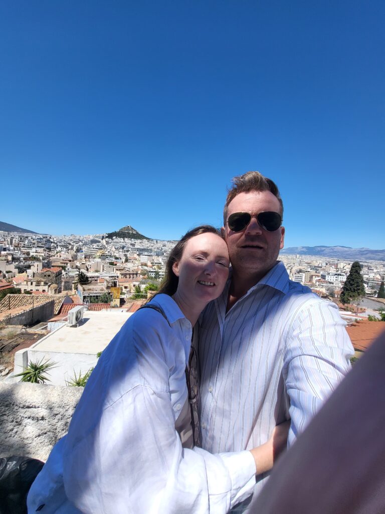 Forlænget weekend i Athen. Udsigt over Athen på guidet cykeltur