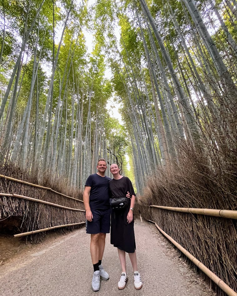 Arashiyama bambusskov i Kyoto