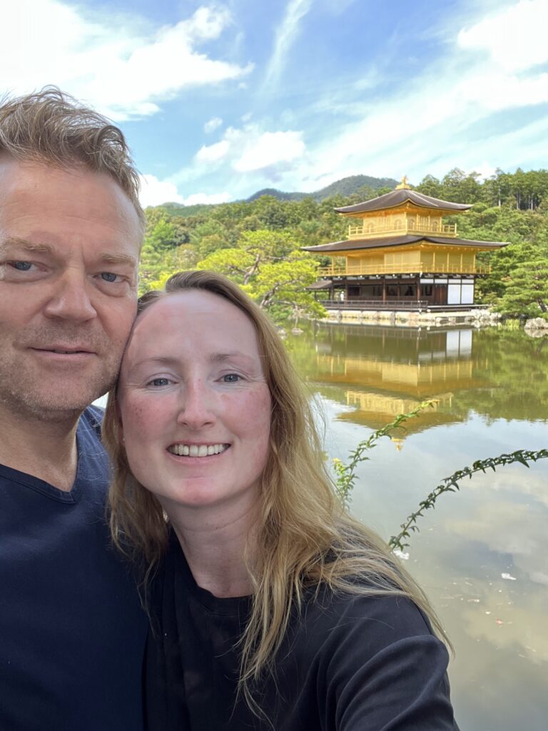 Seværdigheder i Kyoto - den gyldne pavillion